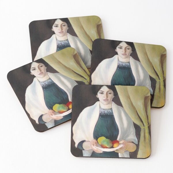 Item preview, Portrait with apples designed and sold by SharonTheFirst.
