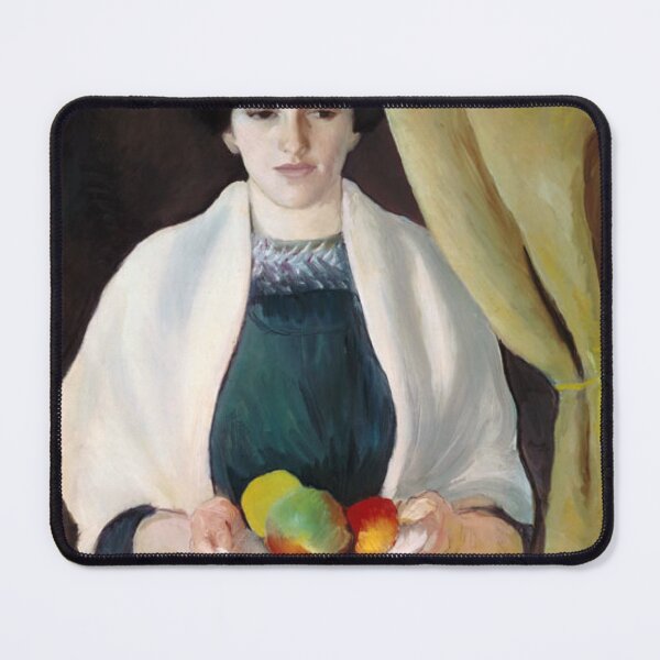 Item preview, Portrait with apples designed and sold by SharonTheFirst.