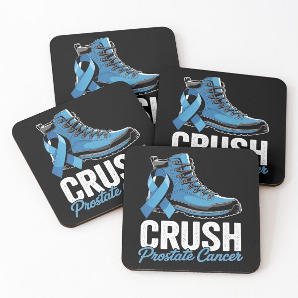 Item preview, Crush Prostate Cancer Awareness Light Blue Boot Warrior designed and sold by FluoroWave.