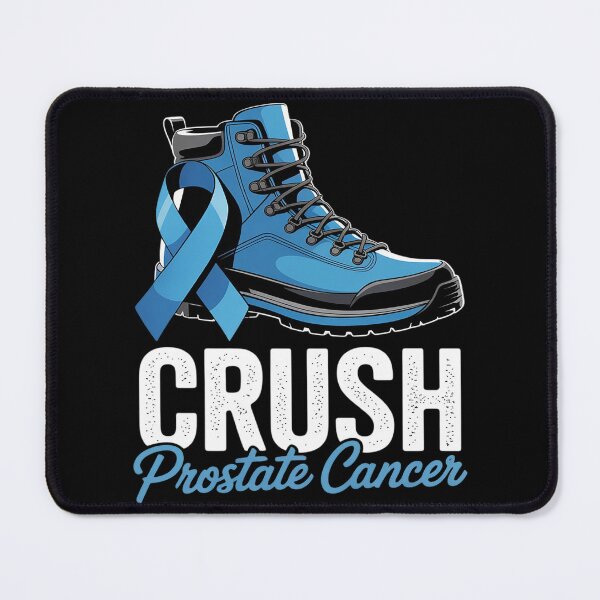 Item preview, Crush Prostate Cancer Awareness Light Blue Boot Warrior designed and sold by FluoroWave.