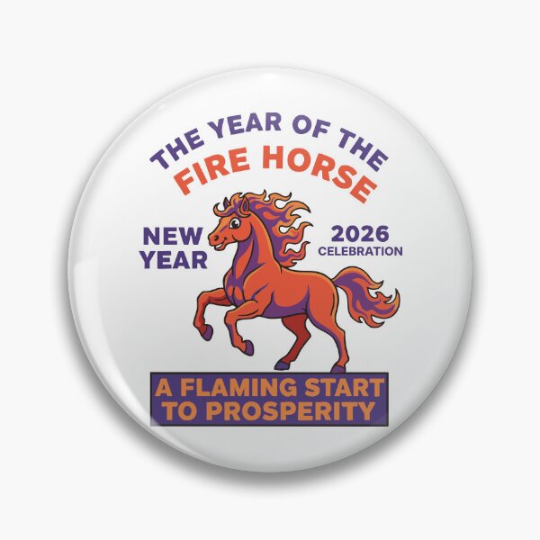 Item preview, Year Of The Fire Horse 2026 New Year Celebration designed and sold by LuminOrb.