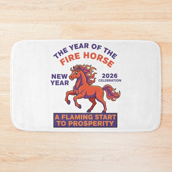 Item preview, Year Of The Fire Horse 2026 New Year Celebration designed and sold by LuminOrb.