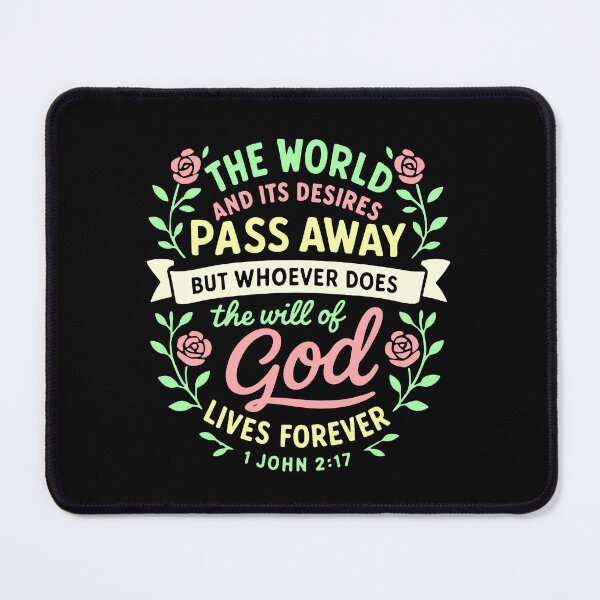 Item preview, 1 John 2:17 The World And Its Desires Pass Away designed and sold by plushism.