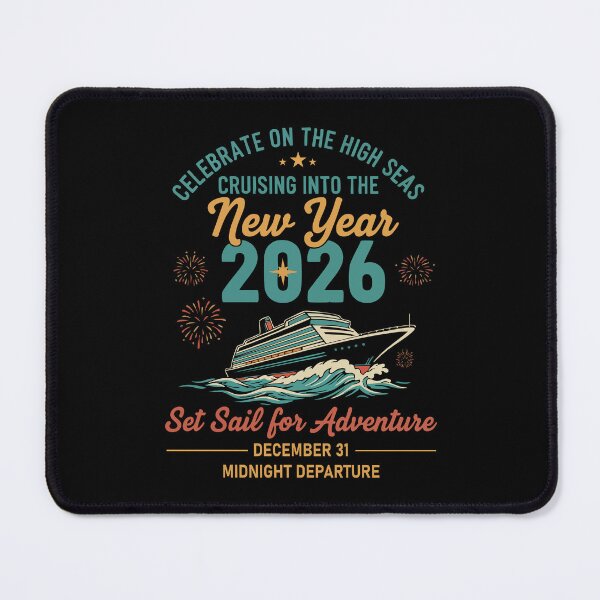 Item preview, Celebrate On The High Seas Cruising Into The New designed and sold by LuminOrb.