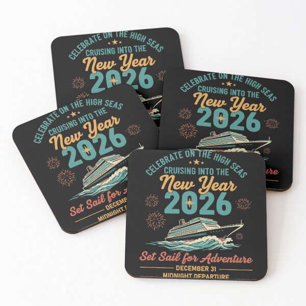Item preview, Celebrate On The High Seas Cruising Into The New designed and sold by LuminOrb.