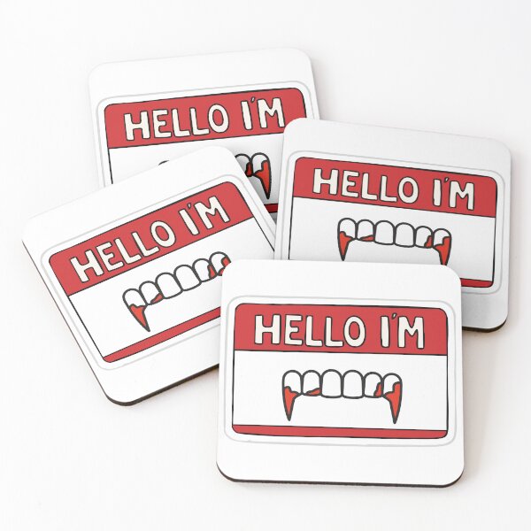 Item preview, Hello im a Vampire designed and sold by TheRedFoxes.