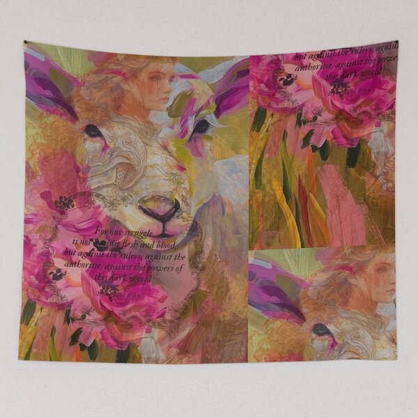 Item preview, The Slain Lamb Who Reigns designed and sold by Nicole mcleod.