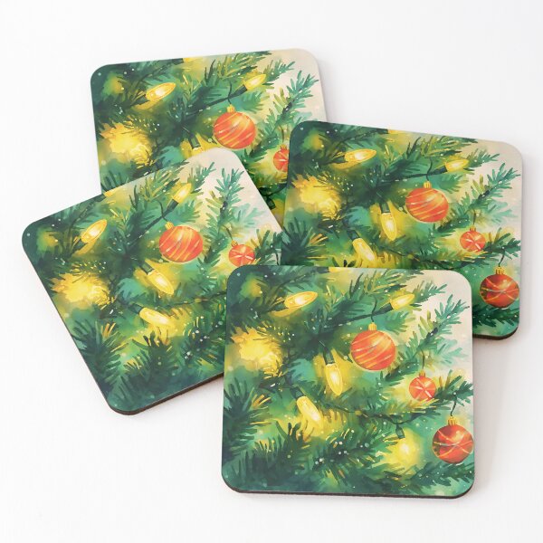 Item preview, Bright Yellow Christmas Tree Lights designed and sold by ByNicoleSara.