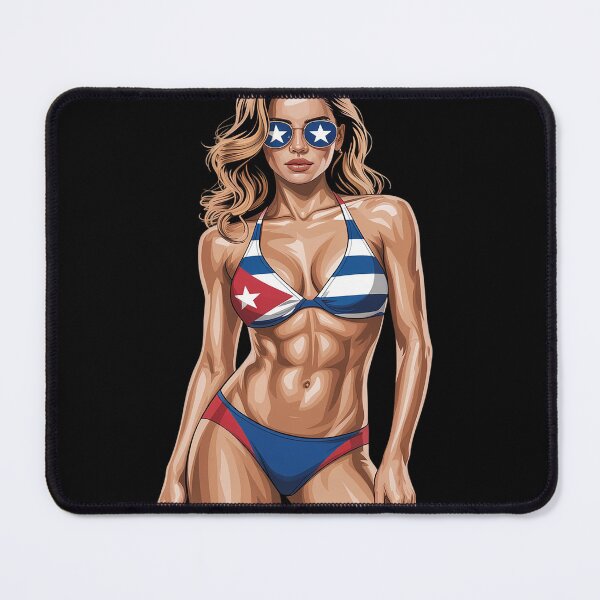 Item preview, Cuban Flag Bikini Women Souvenirs Cuba designed and sold by Voidbinder.
