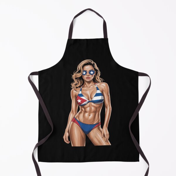 Item preview, Cuban Flag Bikini Women Souvenirs Cuba designed and sold by Voidbinder.