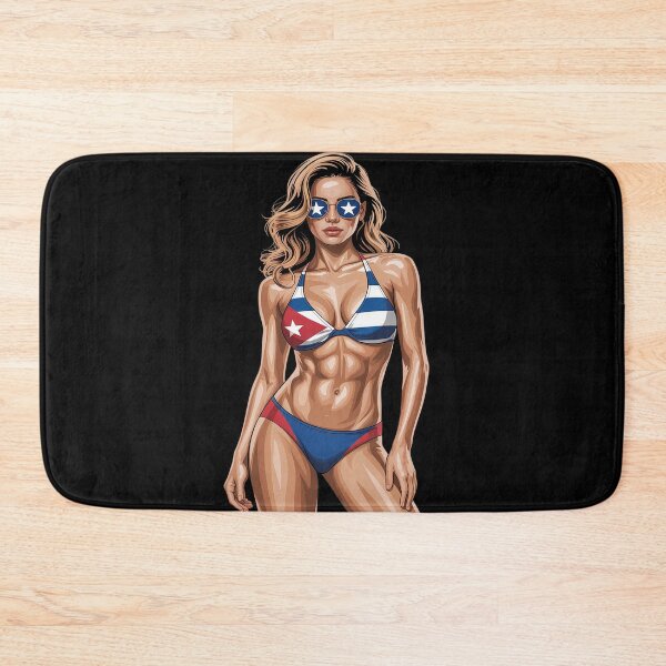 Item preview, Cuban Flag Bikini Women Souvenirs Cuba designed and sold by Voidbinder.