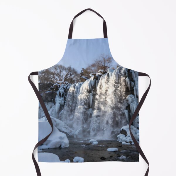 Item preview, Frozen Winter Waterfall Landscape designed and sold by AnimalAirtistry.