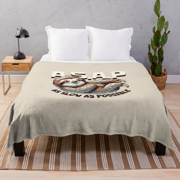 Item preview, As Slow As Possible Sloth – Relaxed Sloth designed and sold by dudelinart.