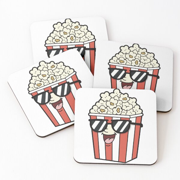Item preview, Cool popcorn Face Meme Wearing Sunglasses designed and sold by holywarter.