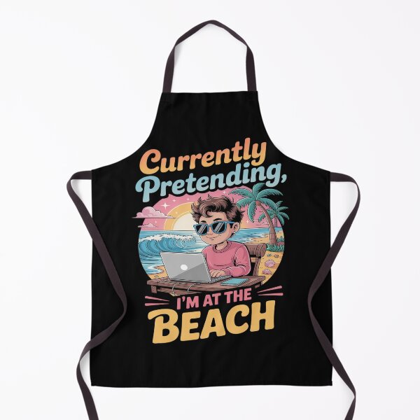 Item preview, Currently Pretending I'm at the Beach Funny Summer designed and sold by Voidbinder.