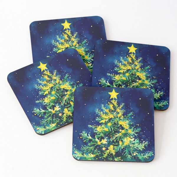 Item preview, Bright Yellow Christmas Tree Lights designed and sold by ByNicoleSara.