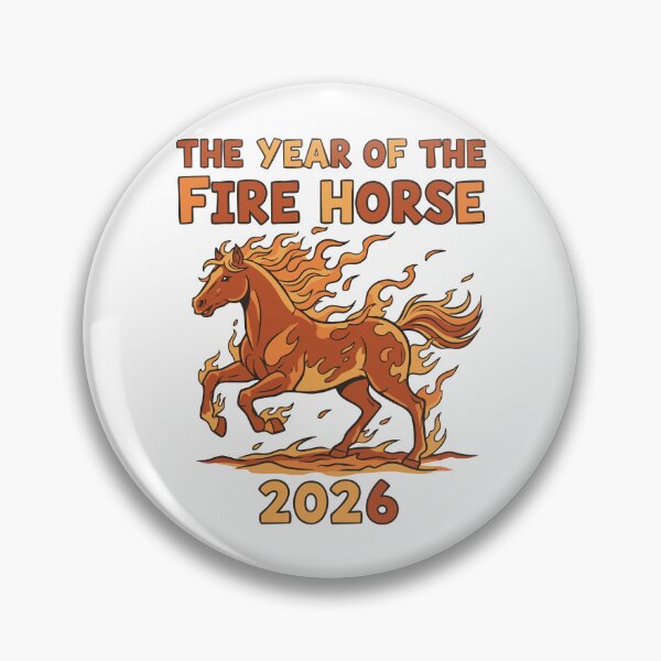 Item preview, The Year Of The Fire Horse 2026 Celebration designed and sold by LuminOrb.
