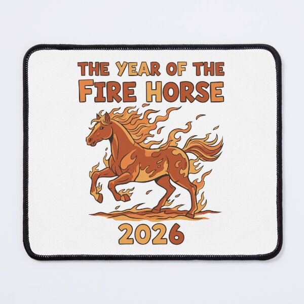 Item preview, The Year Of The Fire Horse 2026 Celebration designed and sold by LuminOrb.