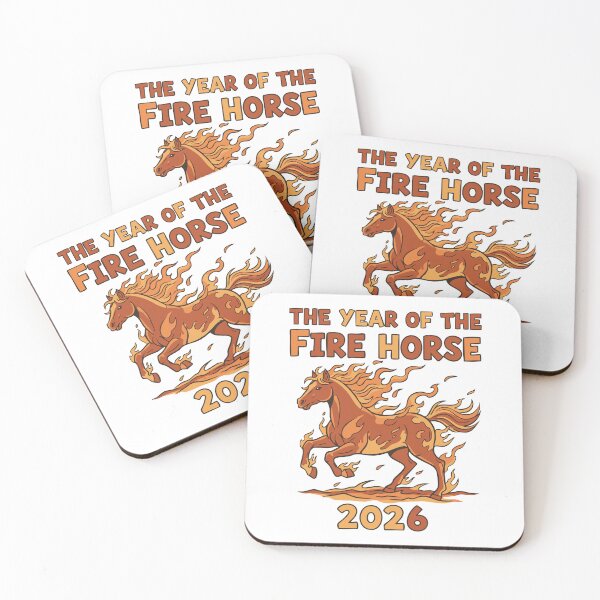 Item preview, The Year Of The Fire Horse 2026 Celebration designed and sold by LuminOrb.