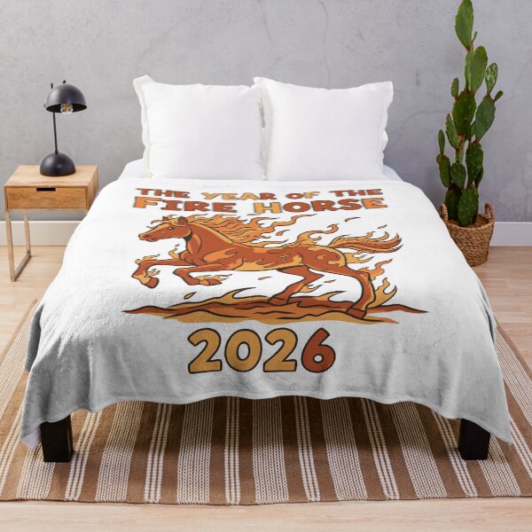 Item preview, The Year Of The Fire Horse 2026 Celebration designed and sold by LuminOrb.