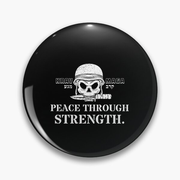 Item preview, Krav Maga Peace Through Strength designed and sold by reardelbouv.