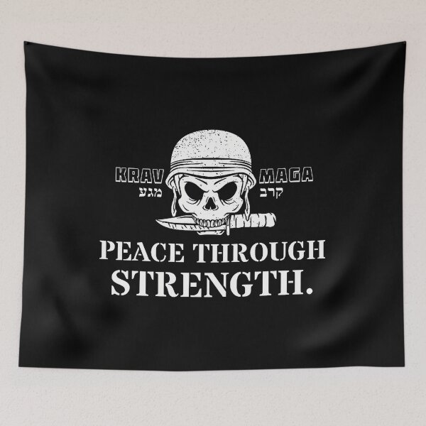Item preview, Krav Maga Peace Through Strength designed and sold by reardelbouv.