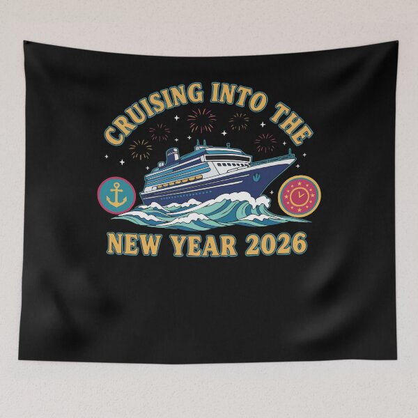 Item preview, Cruising Into The New Year 2026 Voyage Celebration designed and sold by LuminOrb.