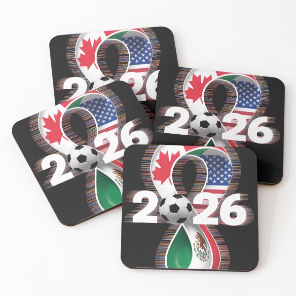 Item preview, USA Canada Mexico soccer football 2026 designed and sold by OMNOUVEAU.