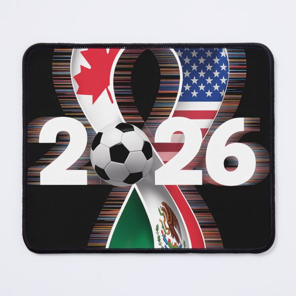 Item preview, USA Canada Mexico soccer football 2026 designed and sold by OMNOUVEAU.
