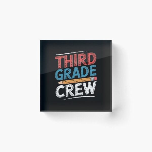 Item preview, Third Grade Crew T-Shirt 3rd Grade Gift Back To School designed and sold by KonopikaaArt.
