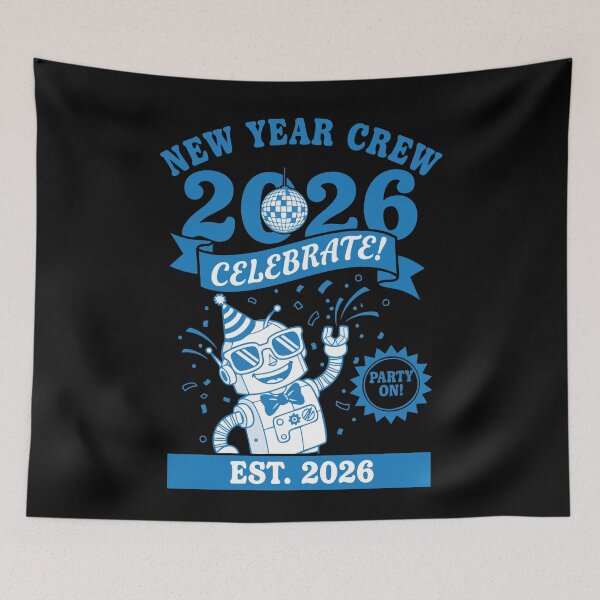 Item preview, New Year Crew 2026 Celebrate Party On designed and sold by LuminOrb.