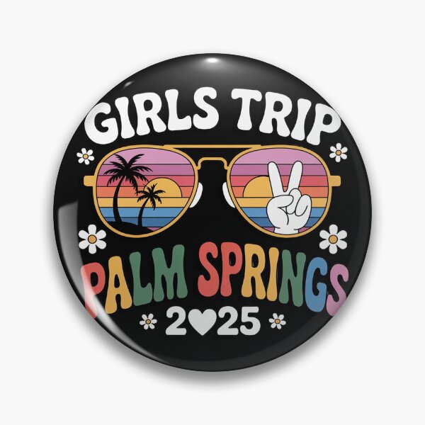 Item preview, Girls Trip Palm Springs 2025 Summer Vacation Matching designed and sold by nicomitchell.