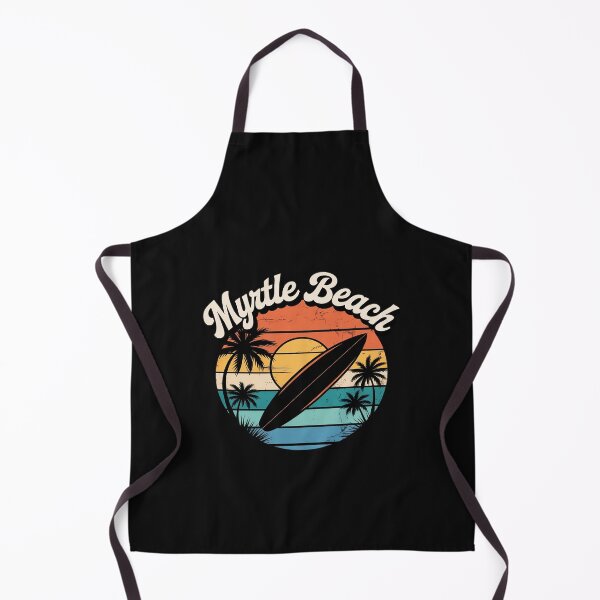 Item preview, Myrtle Beach South Carolina Palm Tree Surf 70's Retro Sunset designed and sold by TAYLOROUSDALE.