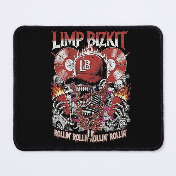 Item preview, Bizkit Skull Graphic T-Shirt | Rollin Rock Band Tee designed and sold by QuietLabel.