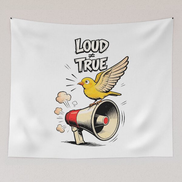 Item preview, LOUD ≠ TRUE designed and sold by CriticalCult.