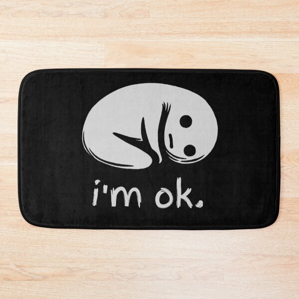 Item preview, i'm ok (dark) designed and sold by RottenAppleShop.