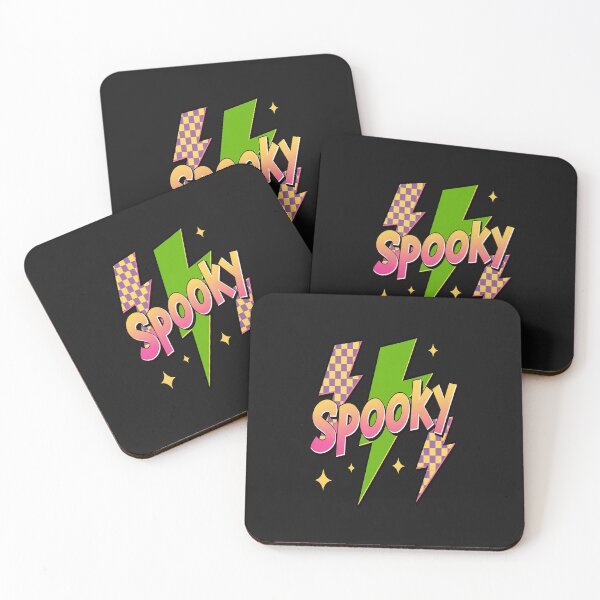 Item preview, Neon Checkered Spooky Halloween designed and sold by TAYLOROUSDALE.