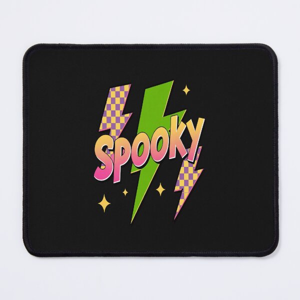 Item preview, Neon Checkered Spooky Halloween designed and sold by TAYLOROUSDALE.