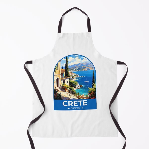 Item preview, Crete Greece Travel Sticker designed and sold by TulipaGraphics.
