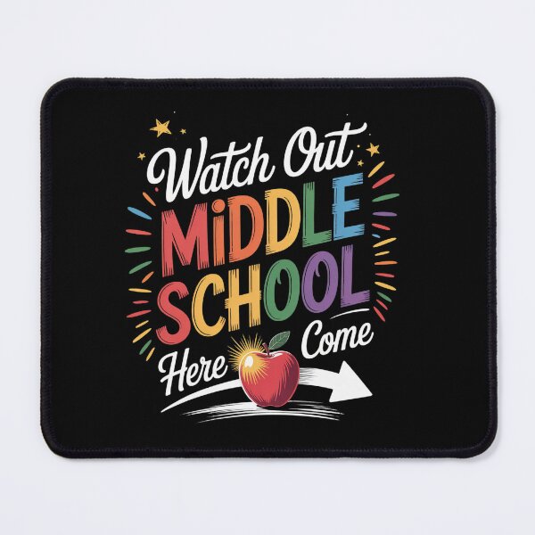 Item preview, Watch Out Middle School Here I Come Funny Back to School designed and sold by KonopikaaArt.