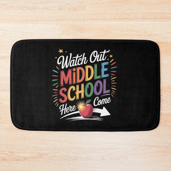 Item preview, Watch Out Middle School Here I Come Funny Back to School designed and sold by KonopikaaArt.