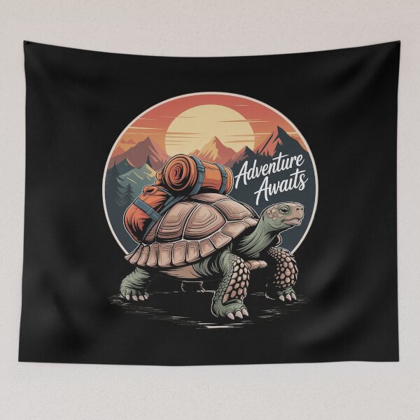 Item preview, Adventure Awaits Is Hiking Outdoor Adventures designed and sold by Elenasriveras.