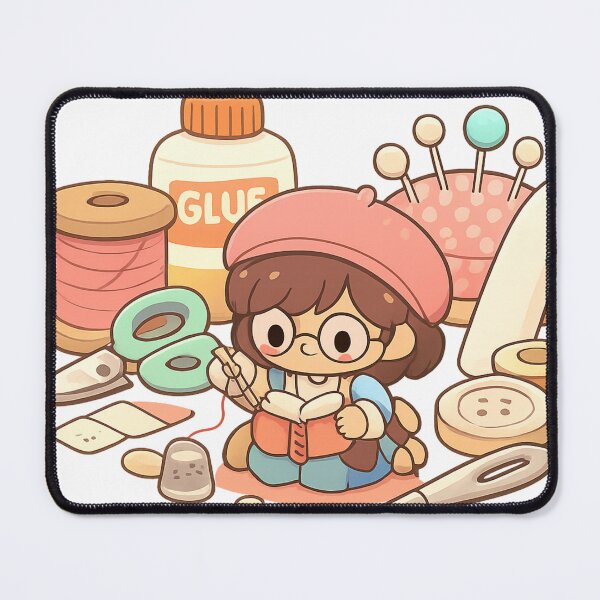 Item preview, Bookbinding cozy kawaii scene designed and sold by Iail Ioa.