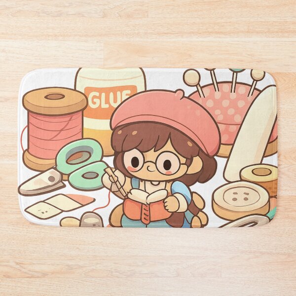 Item preview, Bookbinding cozy kawaii scene designed and sold by Iail Ioa.