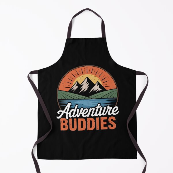 Item preview, Adventure Buddies Couples Hiking Adventure Mountains designed and sold by Elenasriveras.