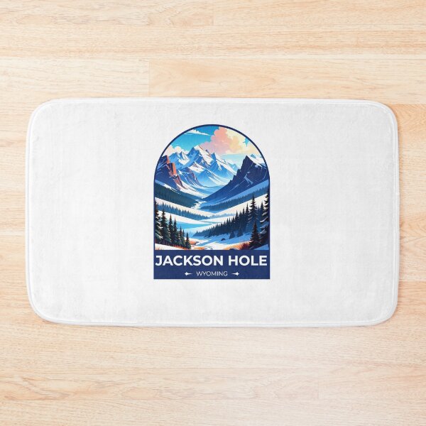 Item preview, Jackson Hole Wyoming Sticker designed and sold by TulipaGraphics.