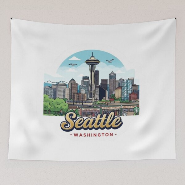 Item preview, Seattle designed and sold by Aise06.