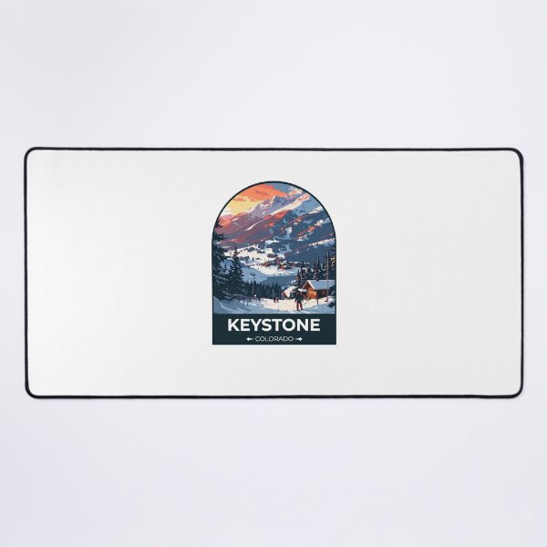 Item preview, Keystone Winter Resort Colorado Sticker designed and sold by TulipaGraphics.