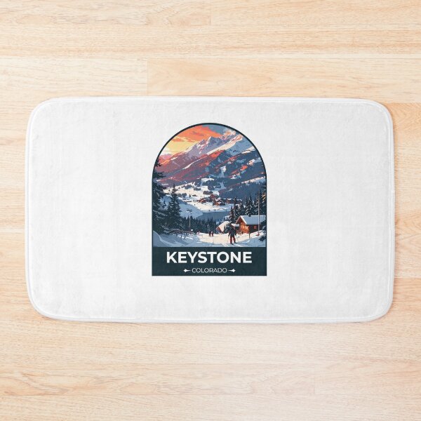 Item preview, Keystone Winter Resort Colorado Sticker designed and sold by TulipaGraphics.
