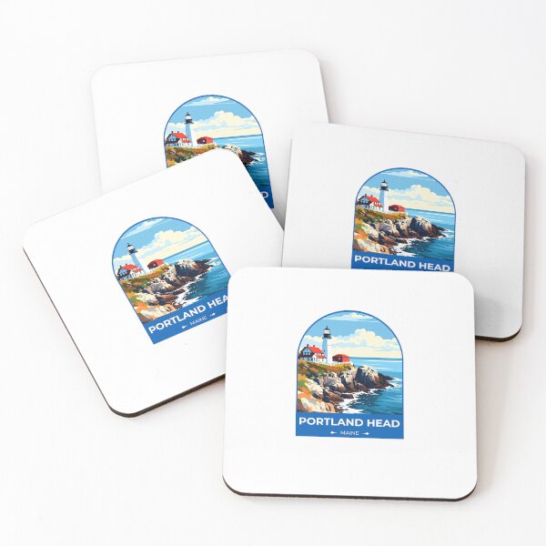 Item preview, Portland Head Maine Light Sticker designed and sold by TulipaGraphics.